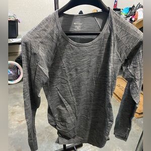 Long sleeved ruched top from Athleta